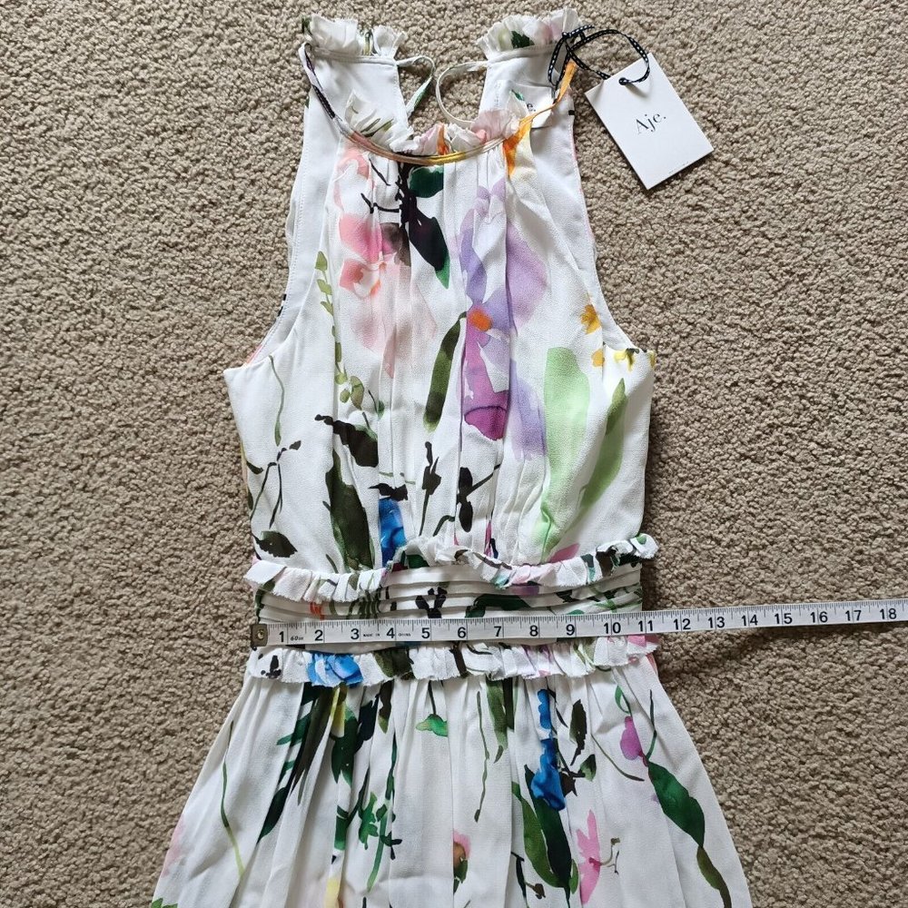 BNWT Aje Introspect High Neck Midi Dress - Size AU 4 / US 0 - Picture 12 of 14